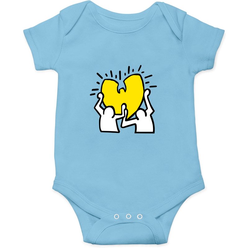 Custom Keith Haring And Wu Onesies — Bodys bébé