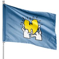 Custom Keith Haring And Wu House Flags