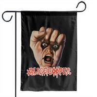 Alice Cooper Raise Your Fist And Yell Garden Flags — Drapeaux décoratifs