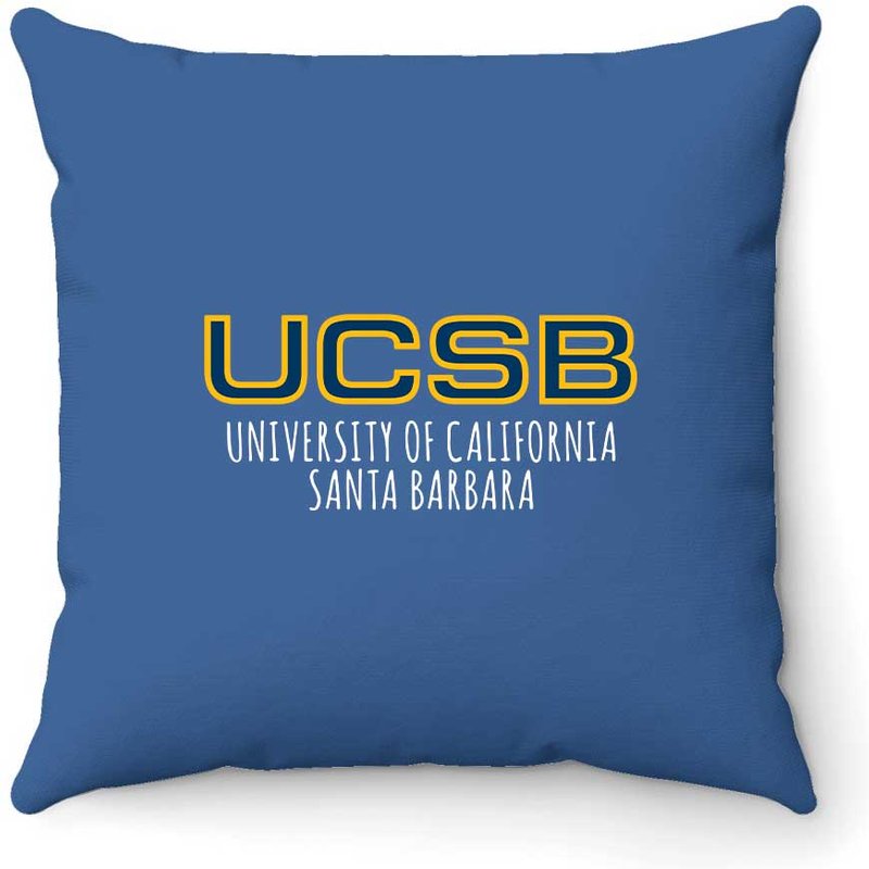 University Of California, Santa Barbara - Ucsb - Throw Pillows — Coussins décoratifs