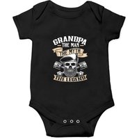 Biker Grandpa The Man The Myth The Legend Motorcycle Onesies — Bodys bébé