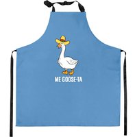 Me Goose Ta Mexican Funny Spanish Goose Pun Kitchen Aprons — Tabliers de cuisine