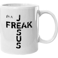 I'm A Jesus Freak - Faith, God, Cross, Christian - Jesus4m3 Mugs — Mugs & Tumblers