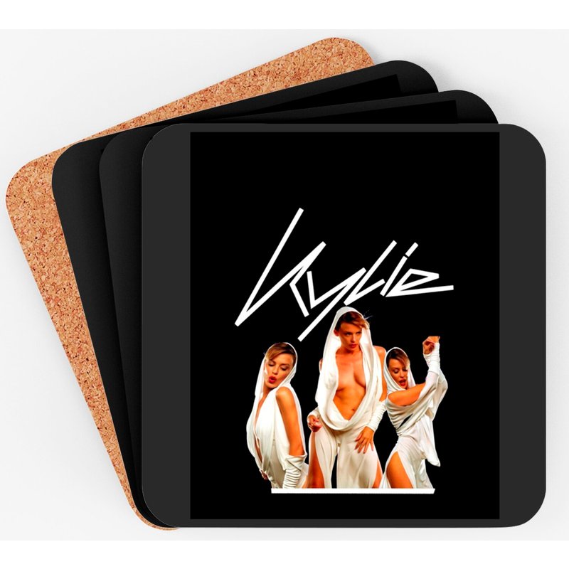 Kylie Minogue Fever Cant Get You Out Of My Head Graphic Coasters — Sous-verres et napperons