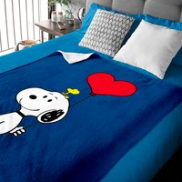Snoopy With Love Balloon Baby Blankets