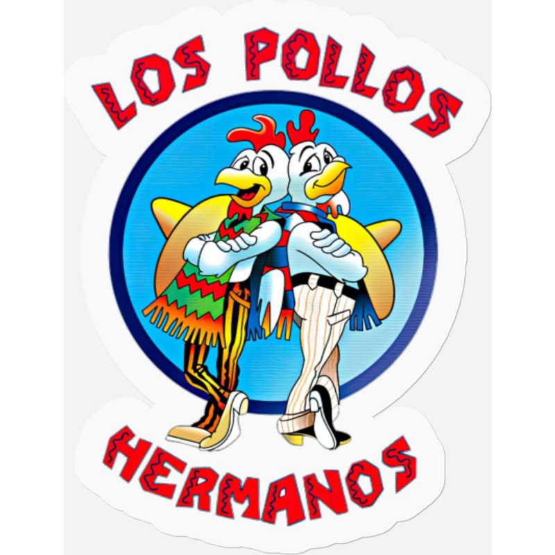Los Pollos Hermanos - Breaking Bad - Stickers — Stickers & Decals