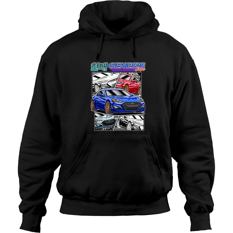 Kdm Hyundai Genesis Coupe - Car - Hoodies — Sweats à capuche pour hommes
