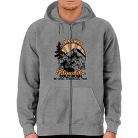 Skagway Alaska Klondike Gold Rush National Park Keepsake Zip Hoodies — Sweats à capuche pour hommes
