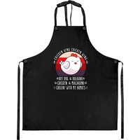 Chicken Wing Chicken Wing Hot Dog & Bologna Aprons — Kitchen Aprons