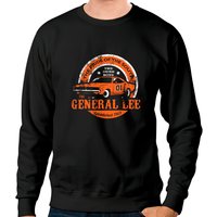 The General Lee, Distressed - Dukes Of Hazzard - Sweatshirts