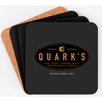 Quark's Bar, Grill, Gaming House & Holosuite Arcade - Deep Space 9 - Coasters