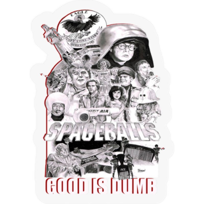 Dark - Spaceballs - Spaceballs - Stickers — Autocollants et stickers