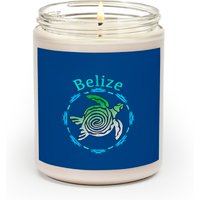 Belize Scented Candles Vintage Tribal Turtle Gift Scented Candles — Bougies parfumées