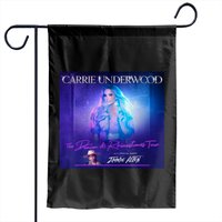 Carrie Underwood The Denim & Rhinestones Tour Jimmie Allen Garden Flags — Drapeaux décoratifs
