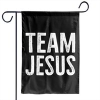 Team Jesus - Team Jesus - Garden Flags — Decorative Flags