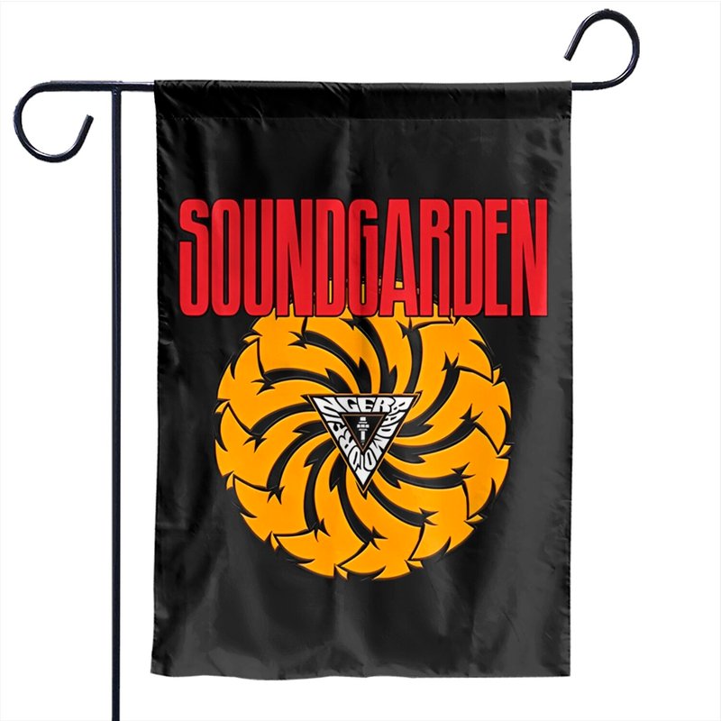 Soundgarden Bad Motor Finger Garden Flags — Decorative Flags