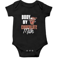 Body By Chocolate Milk Cocoa Choco Milk Lover Onesies — Bodys bébé
