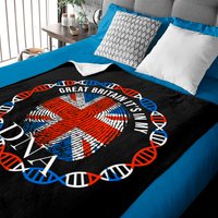 Great Britain Its In My Dna - Gift For British From Great Britain - British - Baby Blankets — Baby Blankets