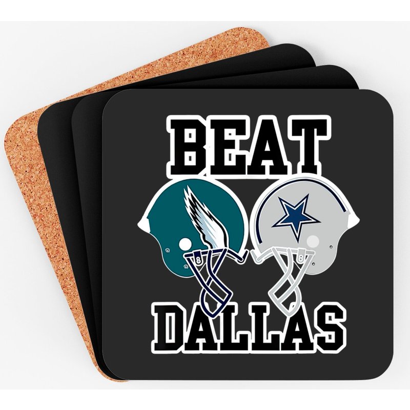 Beat Dallas Nick Sirianni Philadelphia Coasters — Coasters & Placemats