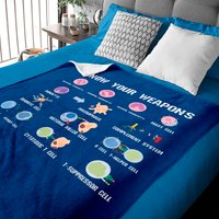 T Virus Baby Blankets Virus Gene Enzyme
