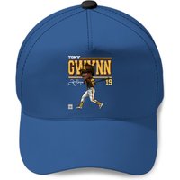 Tony Gwynn Men's Premium Baseball Caps - San Diego Baseball Tony Gwynn Cartoon Wht