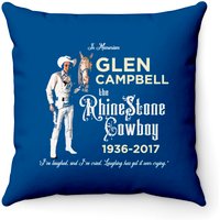 Glen Campbell Tribute - Glen Campbell - Throw Pillows — Decorative Cushions