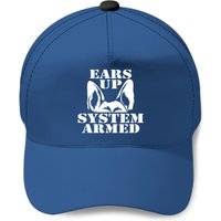 German Shepherd Ears Up System Armed Dog Baseball Caps — Casquette de baseball