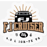 Fj Cruiser Stickers - Toyota - Stickers — Autocollants et stickers