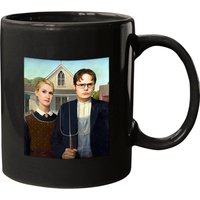 Dwight And Angela (american Gothic) - The Office - Mugs — Tasses et gobelets