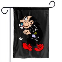 Gargamel Gets A Smurf - Gargamel - Garden Flags — Decorative Flags
