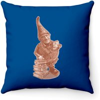 Gnome Chomsky- Linguistic Genius And Gardener - Noam Chomsky - Throw Pillows — Coussins décoratifs
