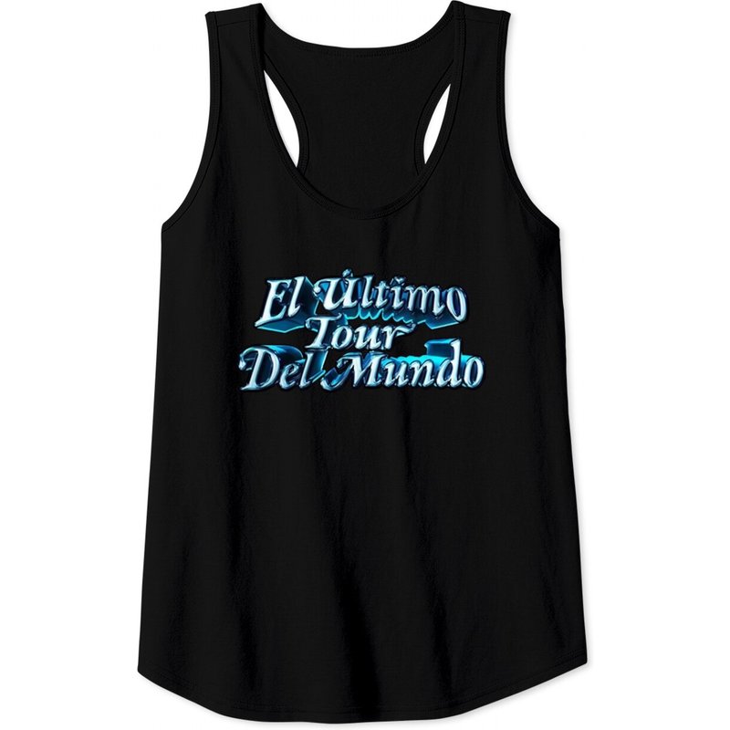 Bad Bunny Inspired El Ultimo Tour Del Mundo Tank Tops — T-shirts pour hommes