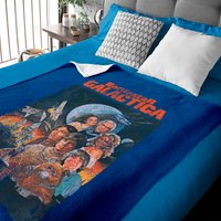 Vintage Distressed Battlestar Galactica - Battlestar Galactica - Baby Blankets