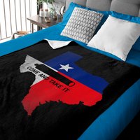 Come And Take It Canon Texas State Flag 1836 Gift Baby Blankets — Baby Blankets