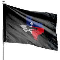 Come And Take It Canon Texas State Flag 1836 Gift House Flags — Drapeaux décoratifs