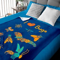 Kids Bug Collecting Insect Collectors Baby Blankets — Baby Blankets