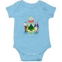 Flag Of Maine - Maine - Onesies — Bodys bébé