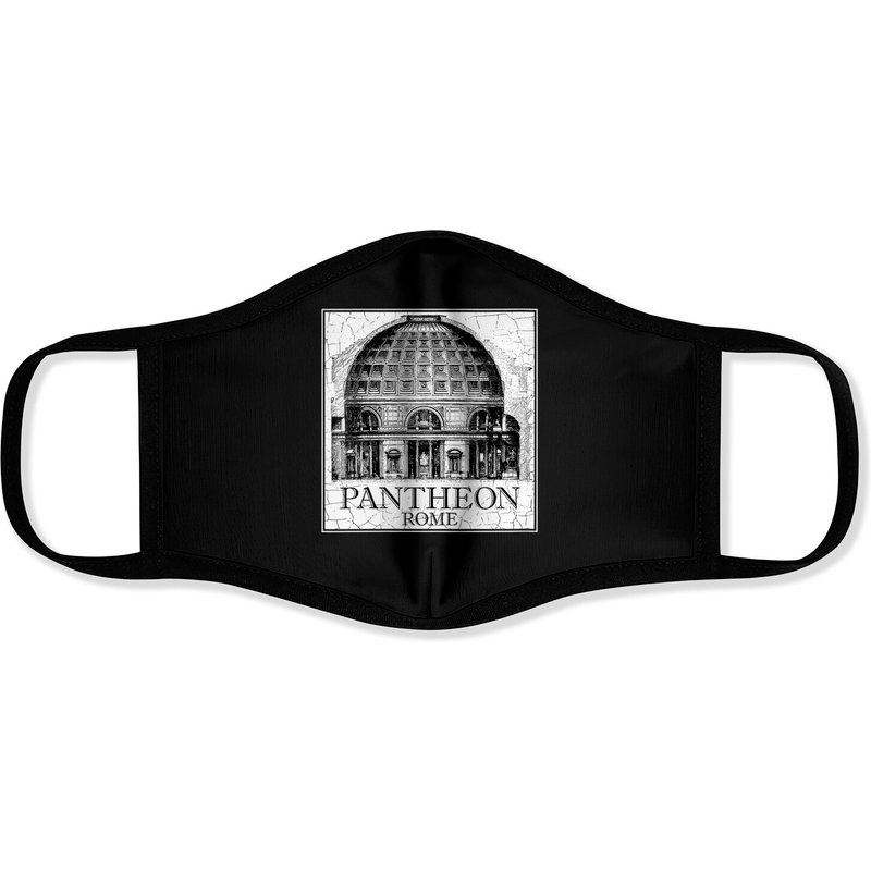Pantheon Rome Italy Architecture Face Masks — Masques en tissu