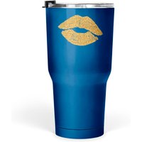 Gold Glittery Lips - Lips - Tumblers 30 Oz — Mugs & Tumblers