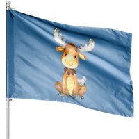 Moose And Mouse House Flags — Drapeaux décoratifs