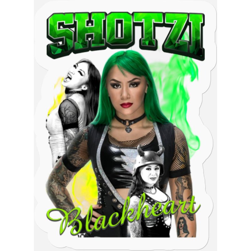Shotzi Vintage - Shotzi Blackheart - Stickers — Autocollants et stickers