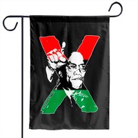 Malcom X Black Lives Matter Garden Flags