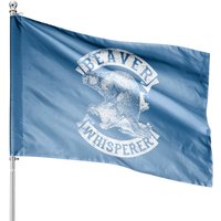 Beaver Liquor House Flags Whisperer Spirit Animal Funny Love — Decorative Flags