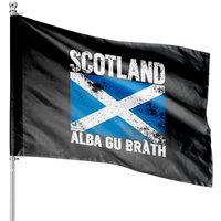 Alba Gu Brath House Flags Scotland Forever Alba Gu Bràth Saltire Flag Yes Scotland