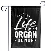 Organ Donor Garden Flags — Decorative Flags