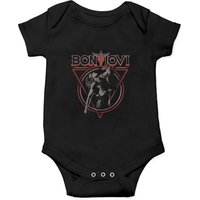 Bon Jovi Men's Triangle Overlap Onesies