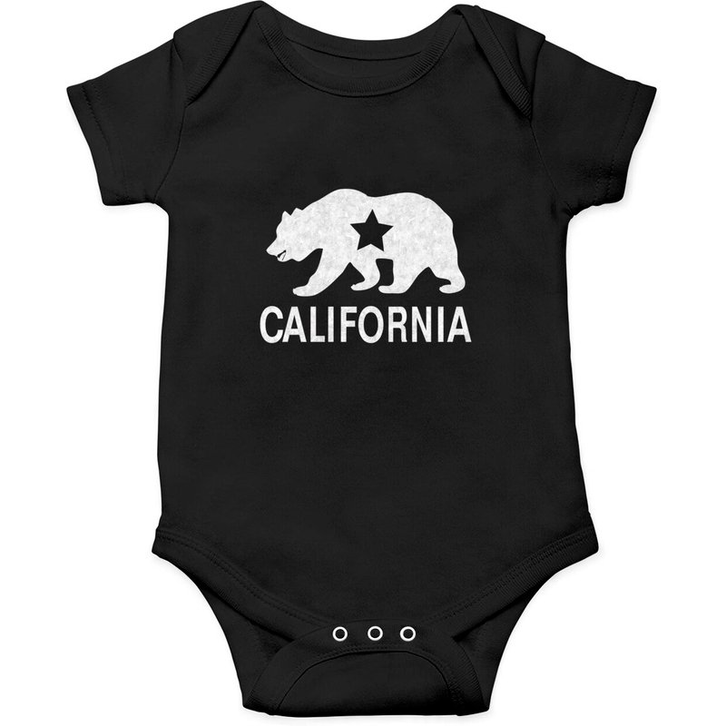 California Bear Logo Onesie
