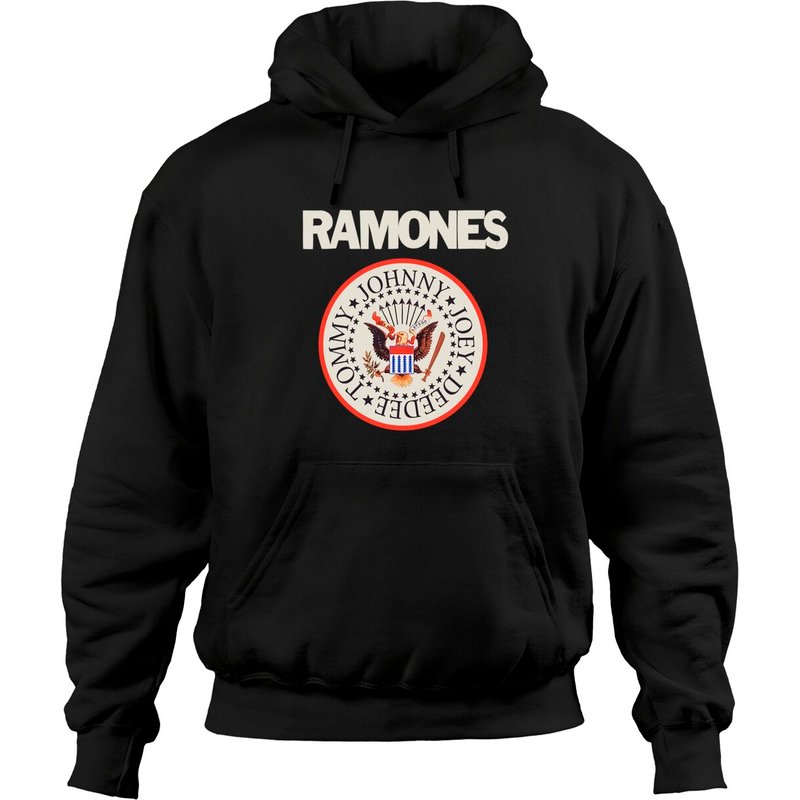 Vintage Ramones Hey Ho Lets Go Hoodies