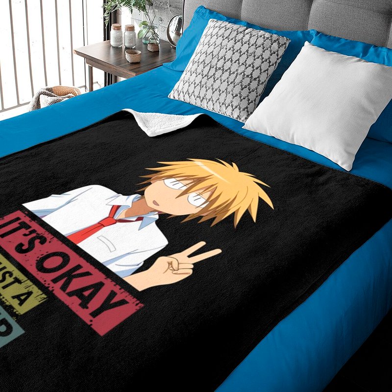 Takumi Usui Kaichou Wa Maid Sama It Ok Baby Blankets — Couvertures pour bébé