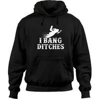 I Bang Ditches Snowmobile Snowmobiling Hoodies — Sweats à capuche pour hommes